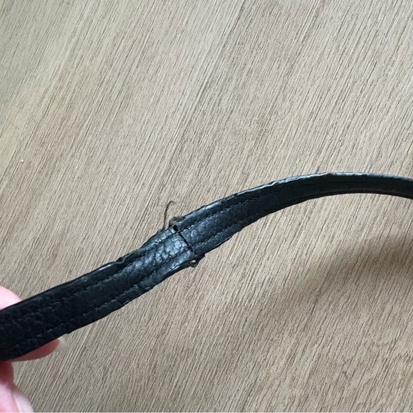 COACH Black Pebbled Leather Crossbody Bag - Picture 5 of 8